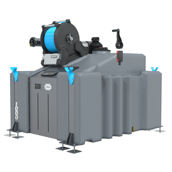 1 Man 1000L WFP System (Reverse Osmosis) with PowerUP Electric Reel