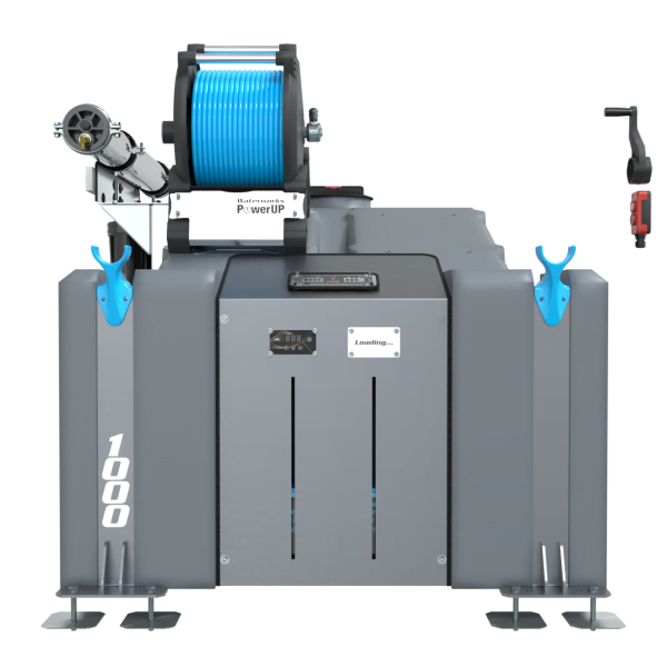 1 Man 1000L WFP System (Reverse Osmosis) with PowerUP Electric Reel