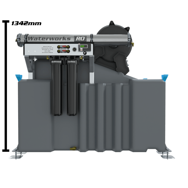 1 Man 1000L WFP System (Reverse Osmosis) with PowerUP Electric Reel