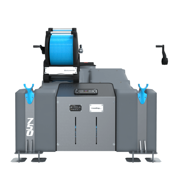 1 Man 750L Water Fed Pole System (DI) with Manual Hose Reel