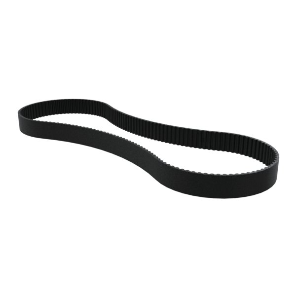 The PowerUP 3D Belt 800 5M is a black, looped timing belt with evenly spaced inner teeth, designed for Water Fed Pole Systems and shown on a plain white background.