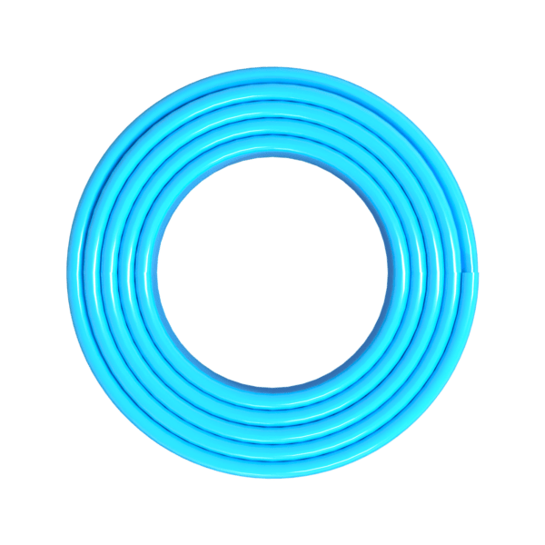 Electric Blue Premium Microbore Hose 6.3mm x 100M