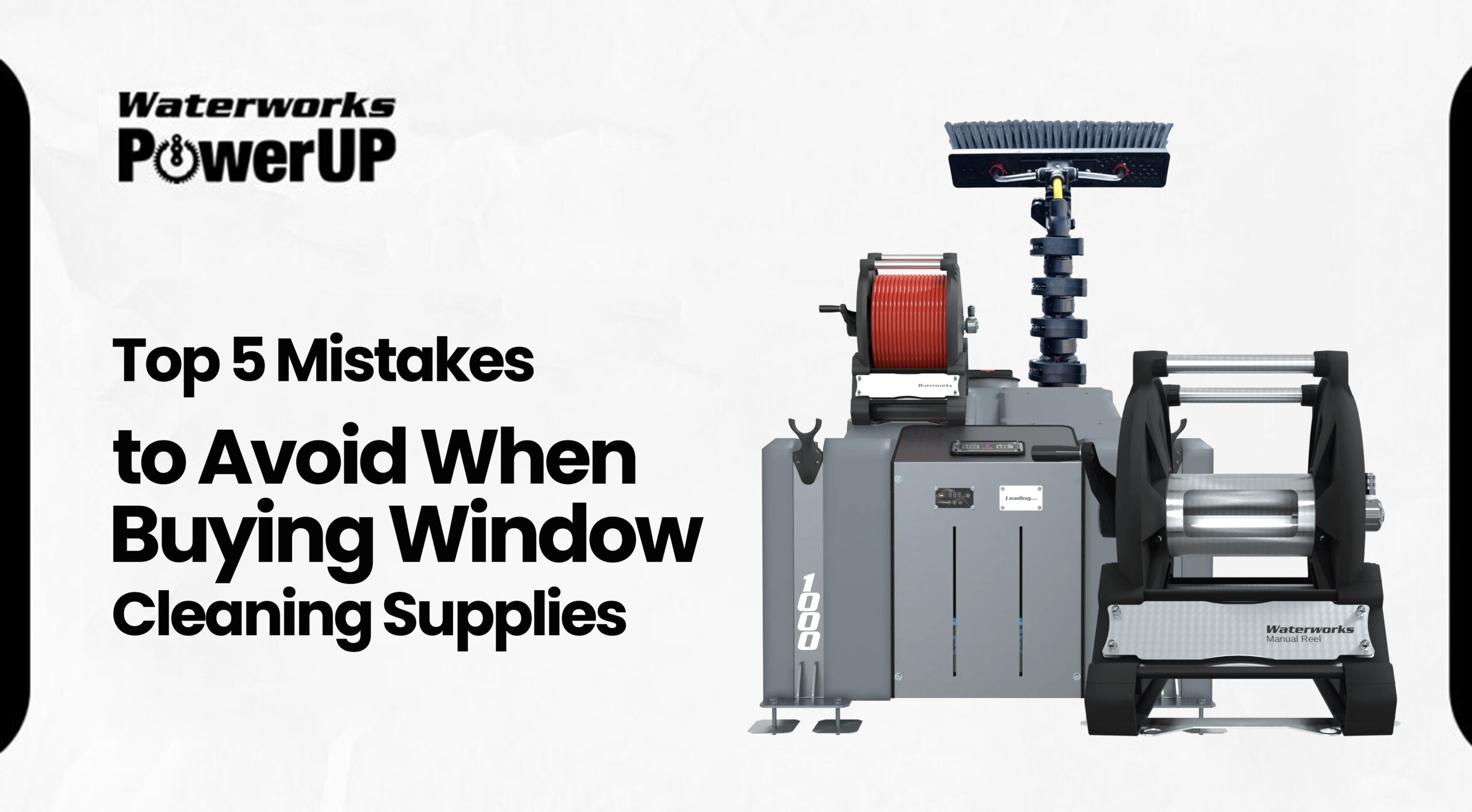 Top 5 Mistakes to Avoid When Buying Window Cleaning Supplies