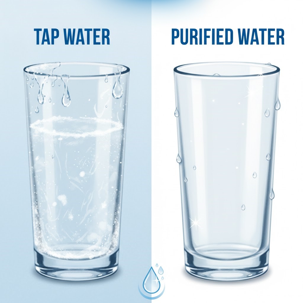 Tap vs water window cleaning method